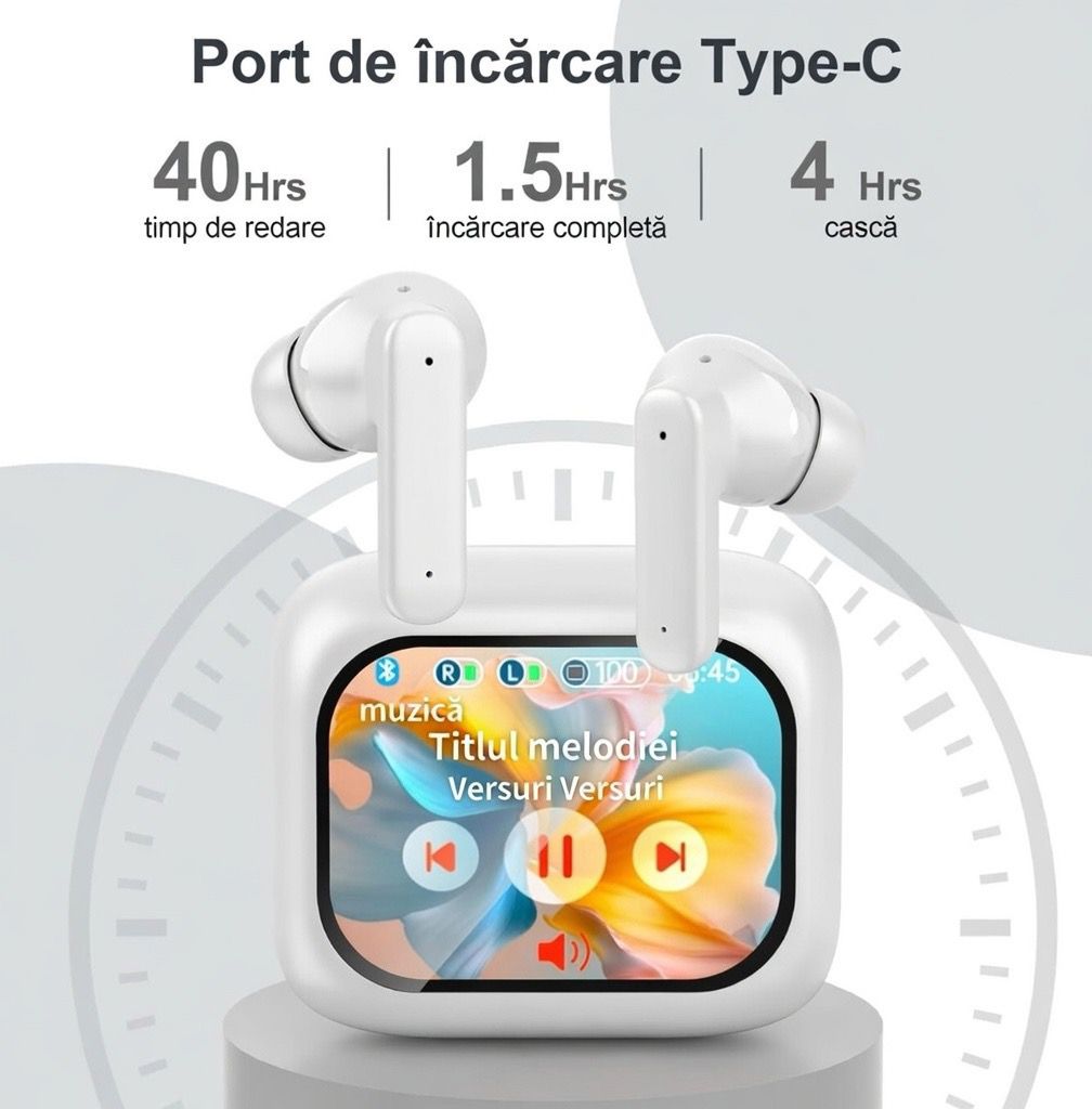 WOWPods™️-Căștile cu Display Smart